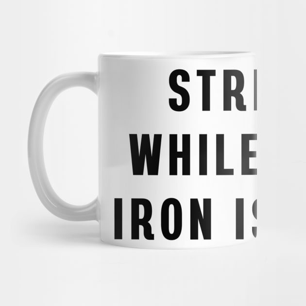 Strike while the iron is hot by Puts Group